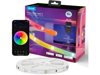 Govee H612A 5m LED pásek Wi-Fi, Bluetooth, RGBIC