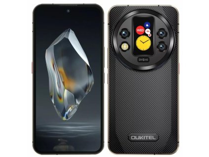 Oukitel WP200 Pro 5G 6,7" 24GB/1TB DS smartphone. 8580mAh černá