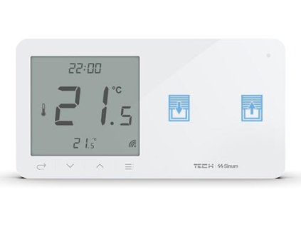 przewodowy regulator pokojowy z wcznikiem rolet biay wzr02mp tech sterowniki d2b70944267ed