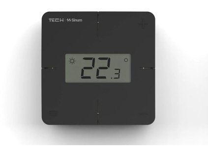 przewodowy regulator pokojowy sinum czarny rs1 tech sterowniki 598cb93b9794e