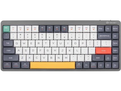 klawiatura mechaniczna tracer fina 84 grey outemu red switch e970e89393b74