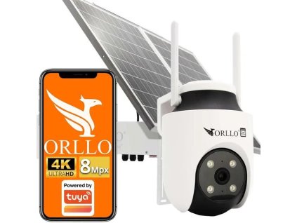 Orllo TZ8 Duální IP kamera se solárním panelem SM6030 PRO