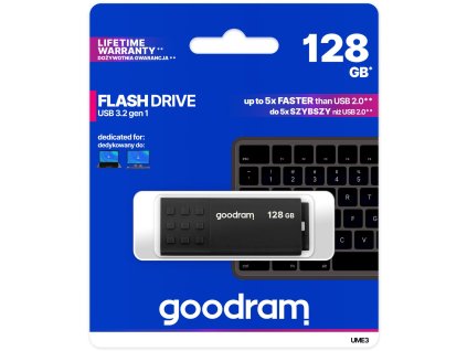 Goodram UME3 128GB USB 3.0 flash disk černý