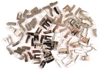 wtyk sieciowy getfort rj45 cat6 8p8c ekranowany z prowadnic 100szt 07cbf587e5f57