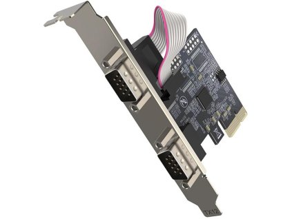 unitek pci express kontroler 2x rs232 1d323036de1ce