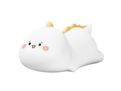 lampka nocna silikonowa wielokolorowa z pilotem led pokky clever dino mt227 d10565a3a9f32