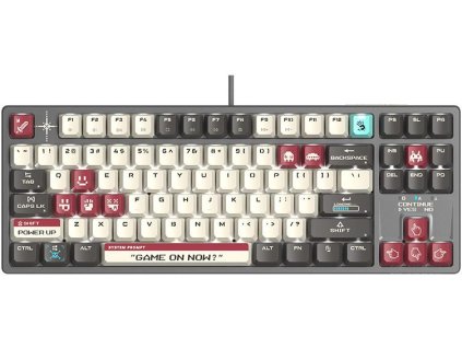 klawiatura mechaniczna a4tech bloody s87 pixels red usb blms red plus switches 59da7095588d1