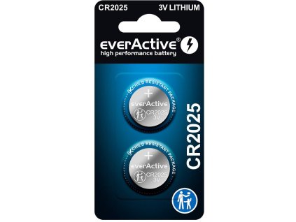 bateria cr2025 everactive blister 2 szt 4820af1501ab7