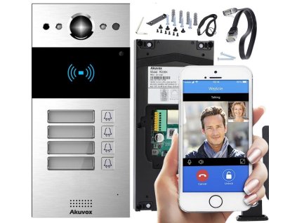 panel bramowy ip akuvox akvr20bx4 b46e0e2e08098