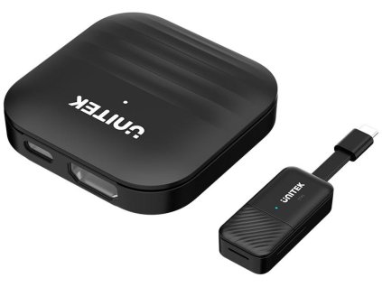 unitek bezprzewodowy nadajnik i odbiornik hdmi zasig do 50m czarny b3dc32e7c74b1
