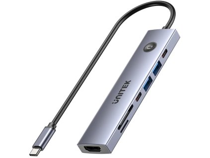 unitek hub usbc 7w1 4k60hz pd 100w 2a24e77372e9f