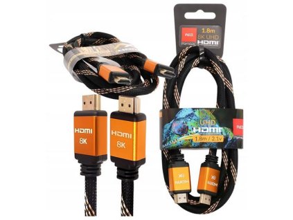 opticum red hdmi cable kabel hdmi 18m 8k uhd 59bf1393691c4