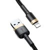 kabel usba lightning iphone baseus cafule calklfbv1 100cm apple 24a czarnozoty w oplocie df75329d80c58