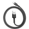 kabel usba lightning iphone baseus cafule calklfag1 50cm apple 24a czarnoszary w oplocie 1dd2f382e9ff6