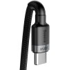 kabel usbc usbc baseus cafule catklfalg1 200cm 100w 5a pd 20 qc 30 czarnoszary w oplocie 0021b1a95be0f