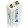 akumulatorek 6f22 liion everactive 9v 550mah z gniazdem usbc e9ac4bb860492