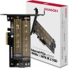 adapter axagon pcem2d pcie nvme sata m2 bf41bd4c3fe90