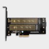 adapter axagon pcem2d pcie nvme sata m2 d27aeaf46ce63