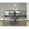 uchwyt biurkowy przegubowy na 2 monitory spacetronik spa120 d829ae33e8e9d