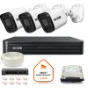 zestaw monitoringu ip bcs basic 3x kamera bcsbtip15fr320 rejestrator z dyskiem 1tb 727bc2c662b23