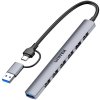 unitek hub usbac 7w1 z adapterem 2a6e4bc985805
