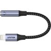 Adaptér Unitek Lightning na mini jack 3,5 mm (F)