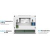 Pevně připojený dvoustavový pokojový regulátor bílý ST-292v3 Tech controllers