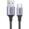 Ugreen US288 USB-A / USB-C QC 3.0 3A 2m kabel - šedý