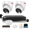 DAHUA IP Surveillance Kit 2 venkovní kamery WizColor 2K 30m