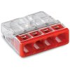 Rychlospojka DRUT 4x 0,5-2,5 mm2 WAGO 2273-204 (balení 100 ks)