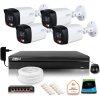 Dahua IP dohledová sada 2MPx 4 venkovní kamery Smart Dual Light IR LED 30m