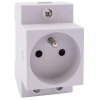 gniazdo moduowe na szyn din th35 do rozdzielnicy noark ex9dsf 106194 23181f880300a
