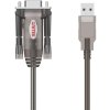 Unitek USB sériový kabel USB-A na RS232 (DB9F)