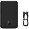 Powerbanka Baseus Magnetic Mini PPCX150001 20000mAh 20W PD INDUKČNÍ NABÍJENÍ Qi USB-C KABEL