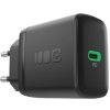 Greencell PowerSource Solo30 30W 1xUSB-C PD 3.0 QC 4.0+ síťová nabíječka černá