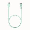 kabel usbc usbc greencell powerflex 30cm pd 100w zielony silikonowy e7f4dc640992b