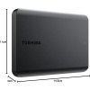 TOSHIBA CANVIO BASICS 2,5palcový 1TB externí pevný disk USB 3.2 Gen 1 černý
