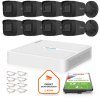 Hilook dohledová sada 8 IP kamer IPCAM-B4-P Black 2K+