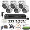 Sledovací sada 6 5MPx kamer Hilook TVICAM-T5M-20DL s 2TB diskem