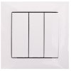 Trojitý přepínač VCX LC 17 White