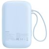 powerbank baseus qpow 2 10000mah 30w z 2 wbudowanymi kablami usbc niebieski 11bcd861f1995