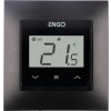 ENGO Controls E55-B - regulátor teploty pro rám 55x55, 230V, černý, internet, Wi-Fi