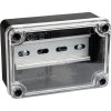 ENGO Controls EBOX2 - Hermetický kryt pro povrchovou montáž, IP65, 129 mm x 89 mm x 55 mm (š x v x h) pro relé: EREL-16ZB / EREL-16WIFI / EROL-ZB / EROL-WIFI / EMOD-ZB