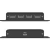 Unitek USB-C na 4× USB-A extender přes Ethernet, dosah až 150 m 480Mbps