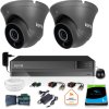 zestaw monitoringu kenik 2 kamery 2mpx rejestrator 5w1 1tb 5809b3d5d104e
