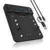 Klonovací a dokovací stanice IcyBox IB-2913MCL-C31 pro M.2 NVMe SSD a HDD