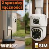 Duální 4MP+4MP 4G Wi-Fi IP kamera Orllo TZ8