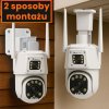 Duální 4MP+4MP 4G Wi-Fi IP kamera Orllo TZ8