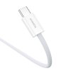 91787 3 kabel szybkiego ladowania usb c do usb c baseus superior 2 100w 1m bialy