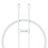 91787 kabel szybkiego ladowania usb c do usb c baseus superior 2 100w 1m bialy